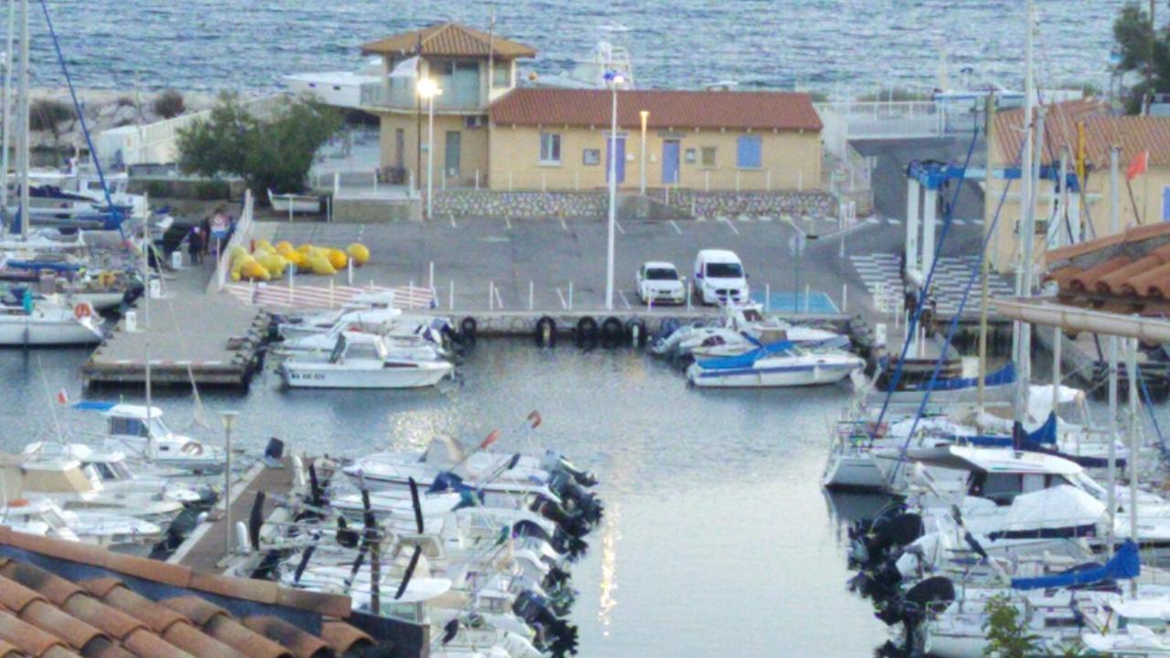 Magnifique Vue Mer Et Port Sausset-les-Pins Eksteriør billede